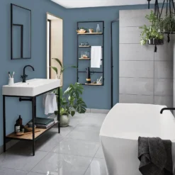 Homebase Bathroom Mid Sheen Paint - Aegean 2.5L 2 Homebase Bathroom Mid Sheen Paint - Aegean 2.5L -Sandtex Shop 12832533 1274833204945945