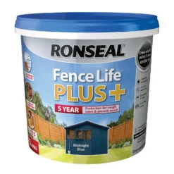 Ronseal Fence Life Plus Paint Midnight Blue - 5L 5 Ronseal Fence Life Plus Paint Midnight Blue - 5L -Sandtex Shop 12833724 3694942087086534