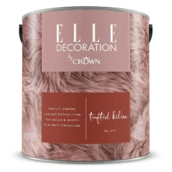ELLE Decoration By Crown Flat Matt Paint Tufted Kilim - 2.5L -Sandtex Shop 12834634 4214873587306060