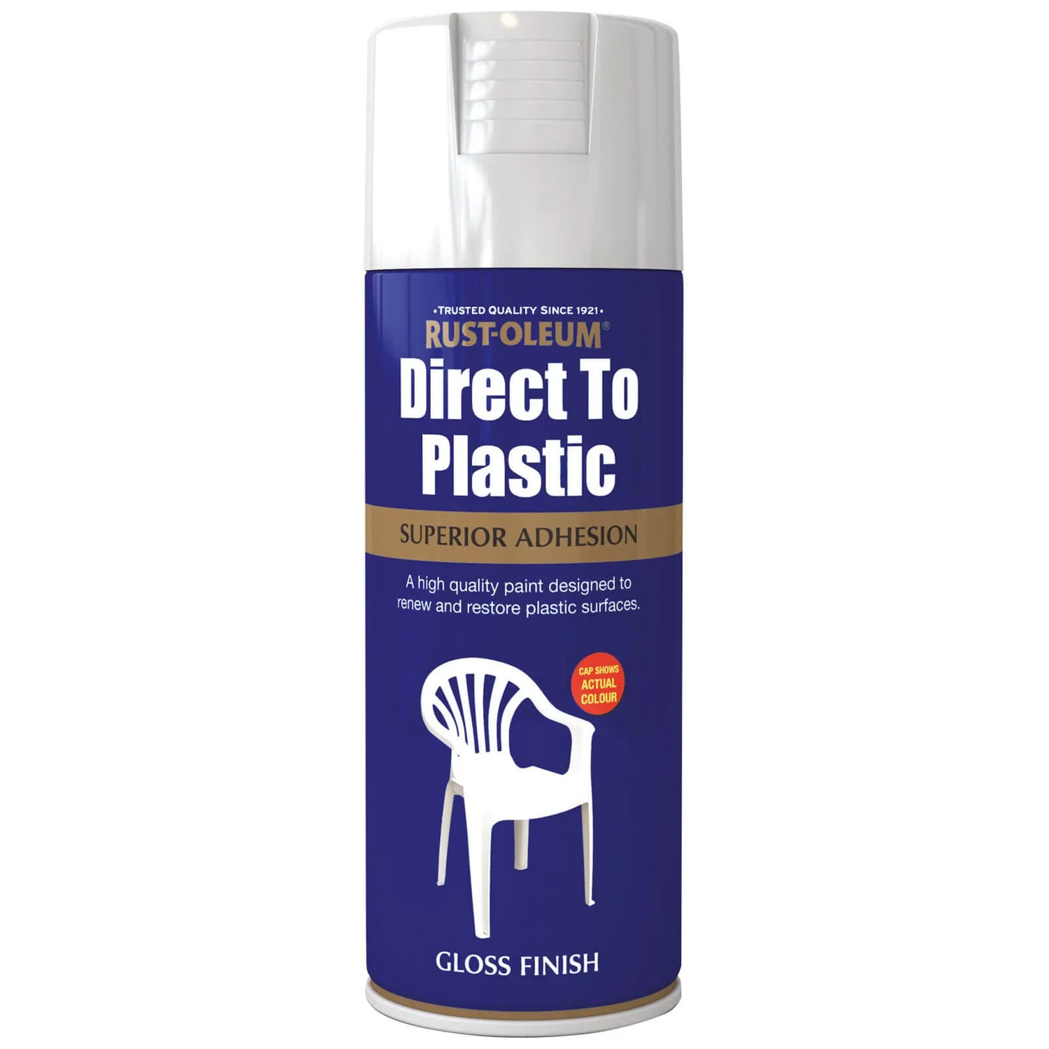 Rust-Oleum Direct to Plastic Spray Paint - 400ml Rust-Oleum Direct To Plastic Spray Paint - 400ml -Sandtex Shop 12836044 5274831885160031