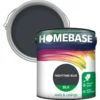 Homebase Silk Emulsion Paint Nighttime Blue - 2.5L