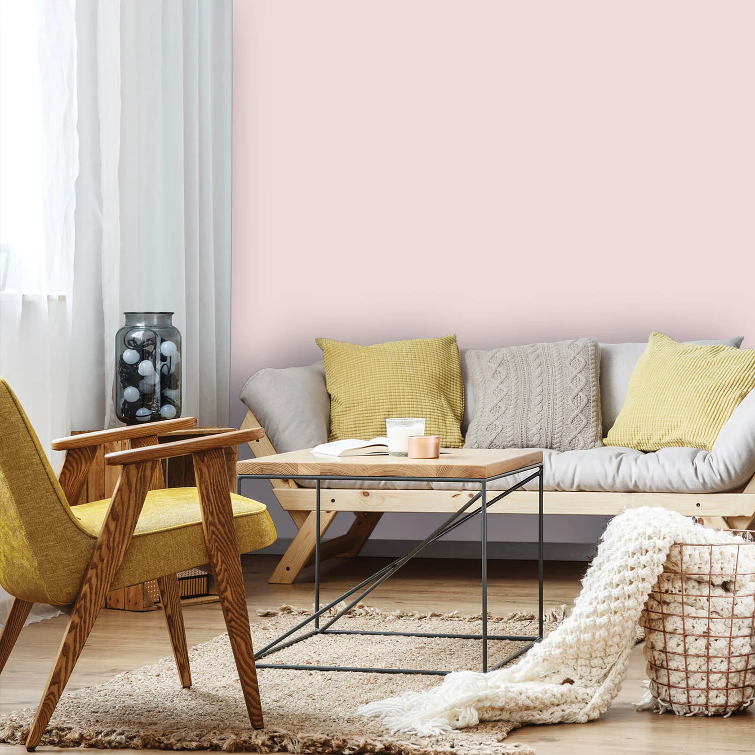 Homebase Silk Emulsion Paint Rose Haze - 2.5L Homebase Silk Emulsion Paint Rose Haze - 2.5L -Sandtex Shop 12836657 1464833204753663