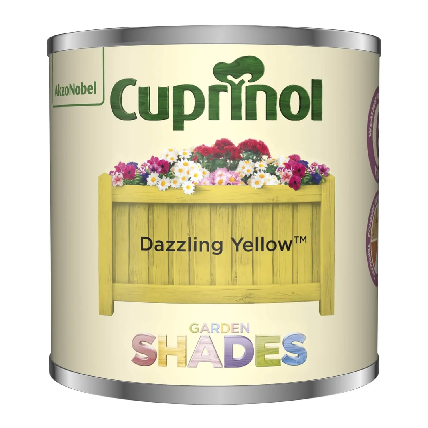 Cuprinol Garden Shades Dazzling Yellow Tester - 125ml Cuprinol Garden Shades Dazzling Yellow Tester - 125ml -Sandtex Shop 12836698 1674831918231527