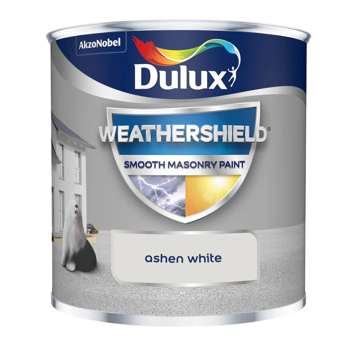 Dulux Weathershield Smooth Masonry Paint Ashen White - Tester 250ml Dulux Weathershield Smooth Masonry Paint Ashen White - Tester 250ml -Sandtex Shop 12836947 1594832979244140