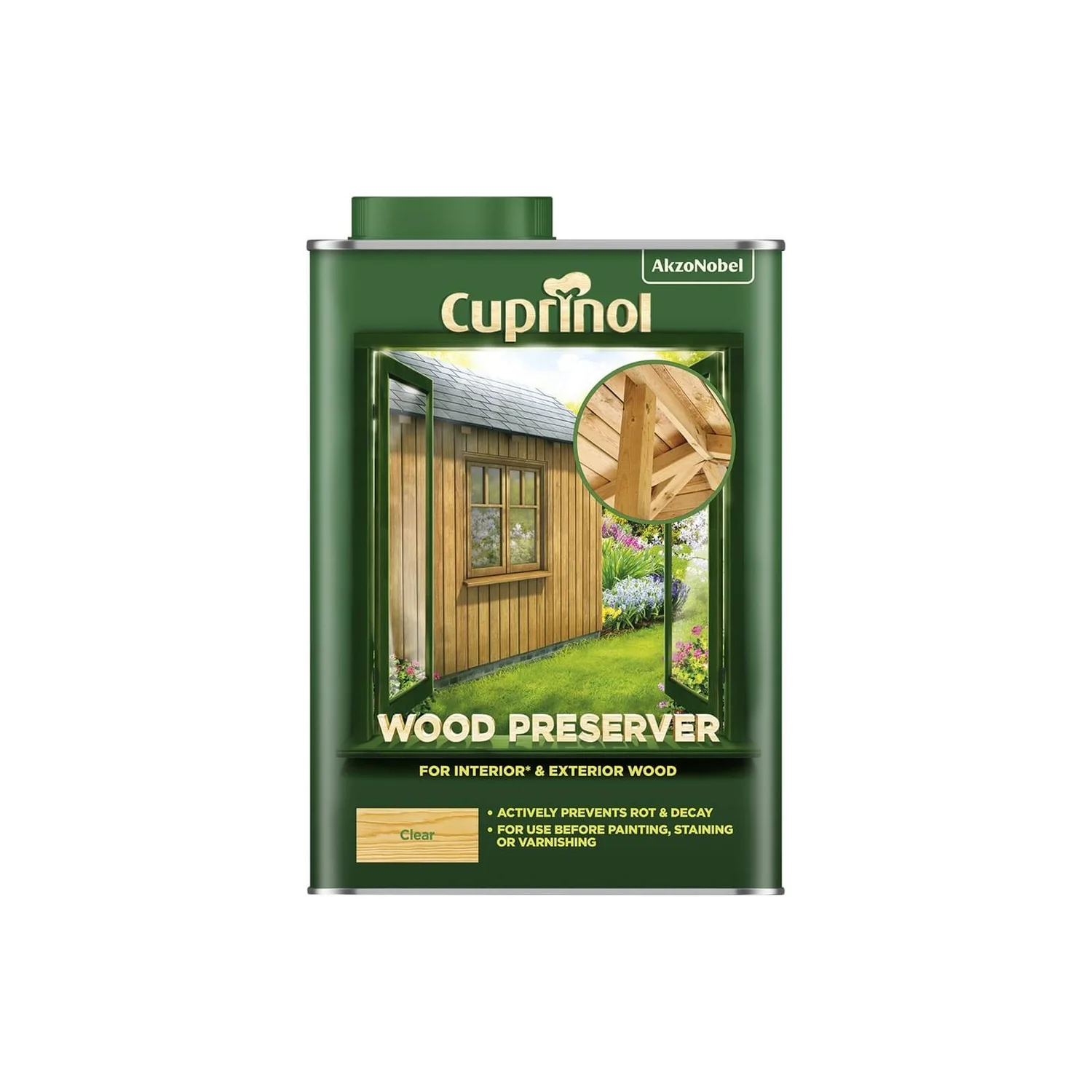 Cuprinol Wood Preserver - Clear - 1L Cuprinol Wood Preserver - Clear - 1L -Sandtex Shop 12837065 1994831917697143