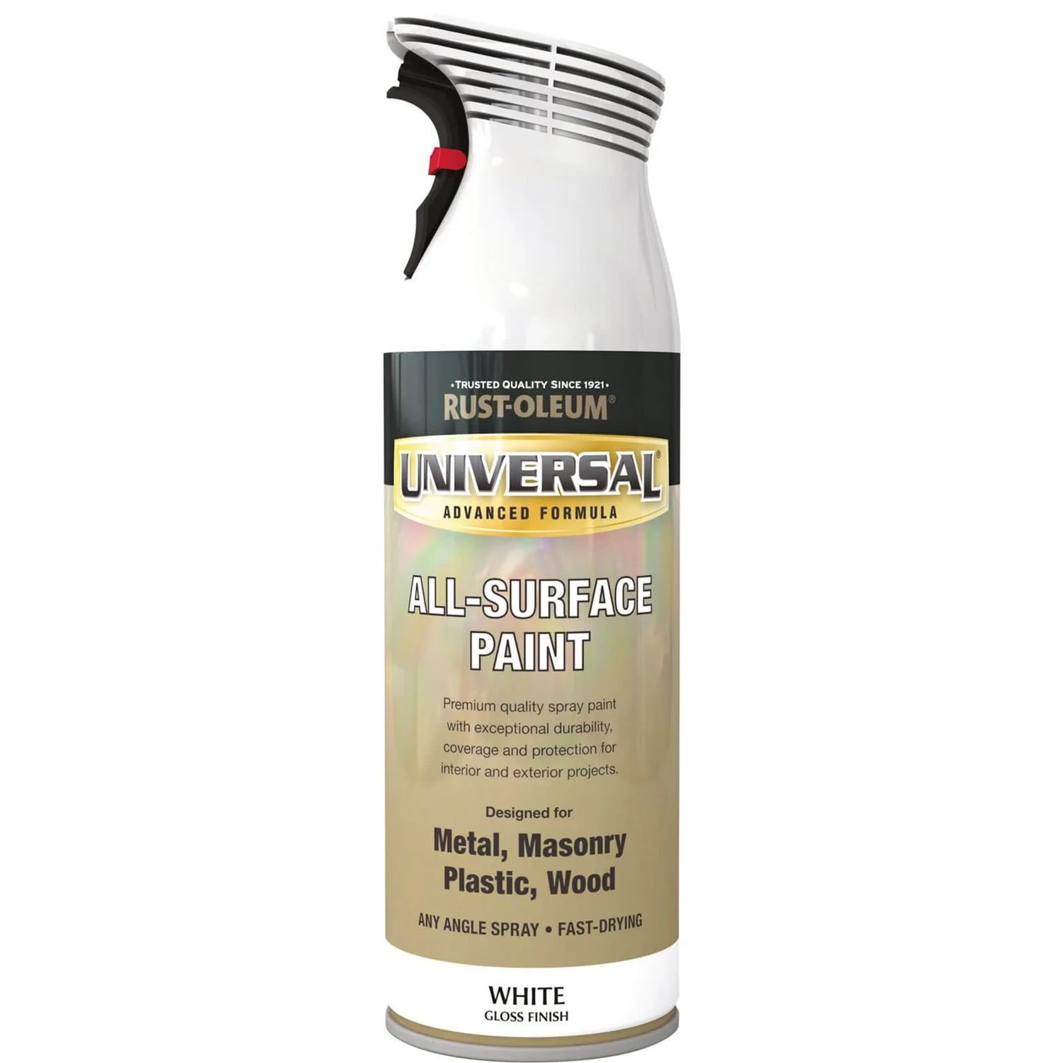 Rust-Oleum Universal Gloss Spray Paint - White - 400ml Rust-Oleum Universal Gloss Spray Paint - White - 400ml -Sandtex Shop 12838301 1524831910240955