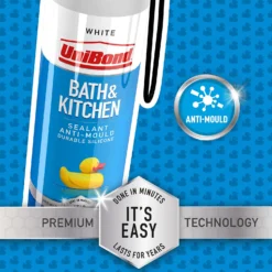 UniBond Bath And Kitchen Sealant White Easy Pulse 104g 2 UniBond Bath And Kitchen Sealant White Easy Pulse 104g -Sandtex Shop 12839189 9625033044805160
