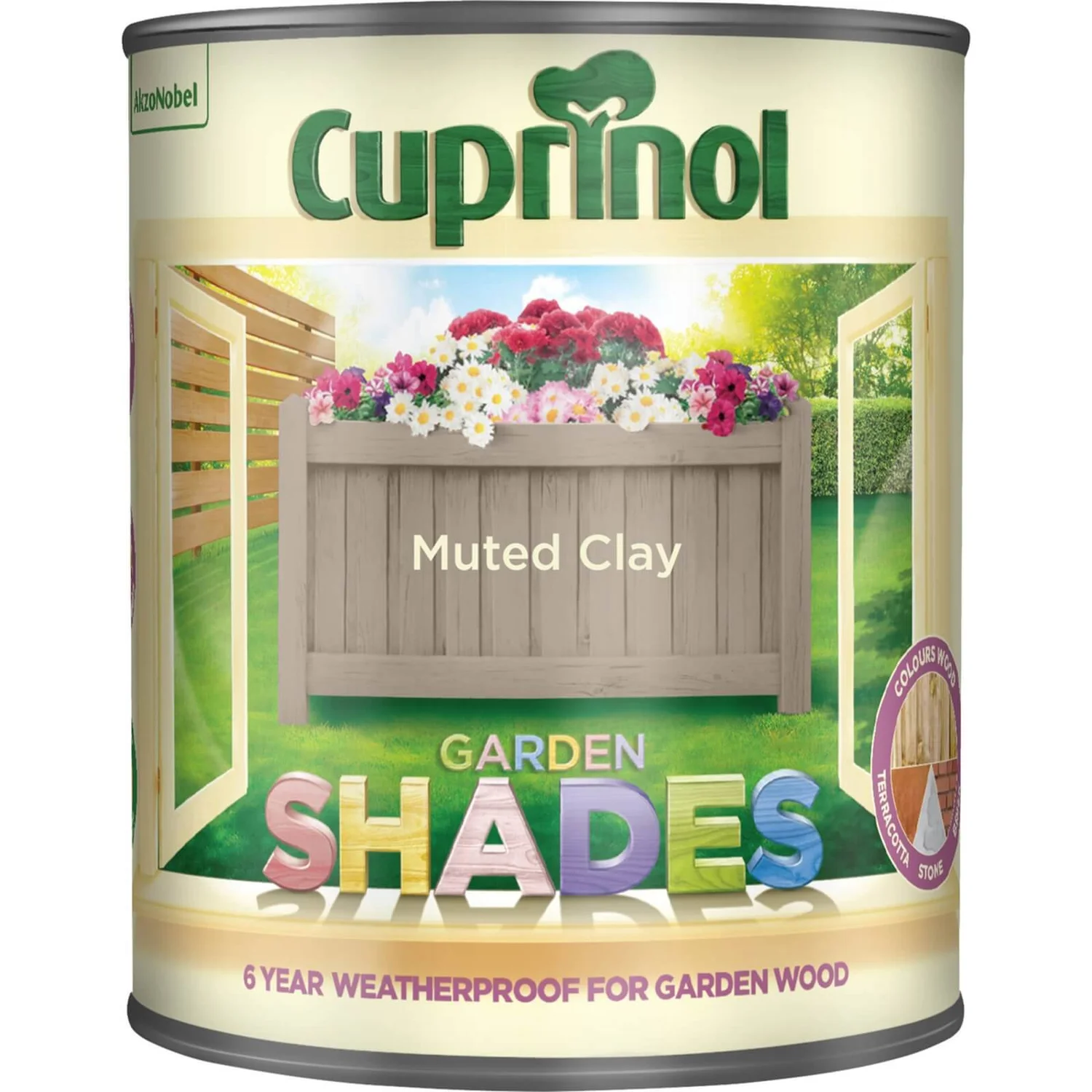 Cuprinol Garden Shades Muted Clay - 1L Cuprinol Garden Shades Muted Clay - 1L -Sandtex Shop 12839228 1234831604853141