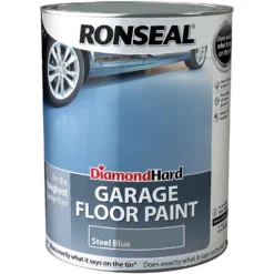 Ronseal Diamond Hard Steel Blue - Garage Floor Paint - 5L