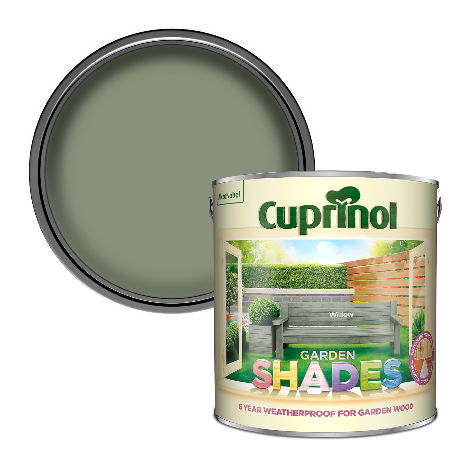 Cuprinol Garden Shades Willow - 2.5L Cuprinol Garden Shades Willow - 2.5L -Sandtex Shop 12843927 1084949842622421