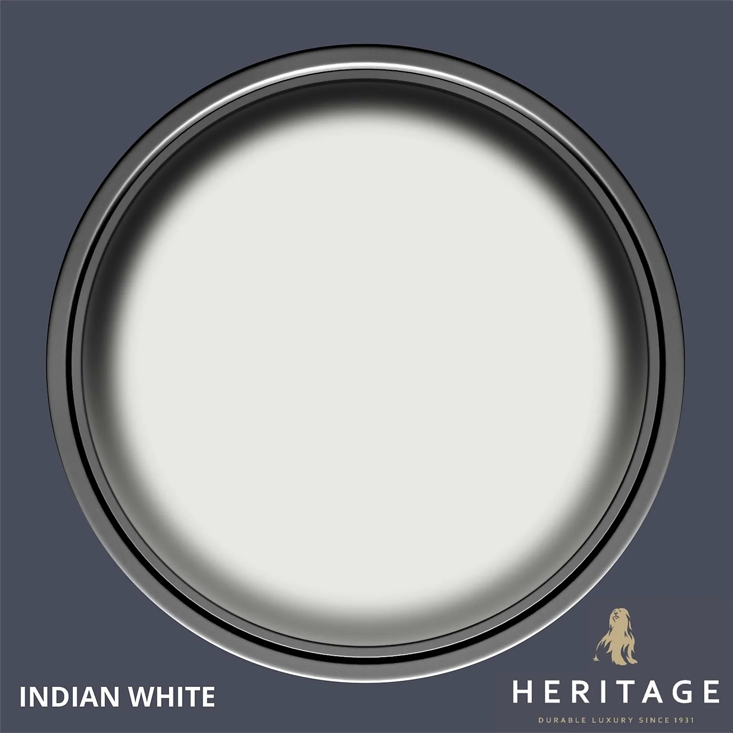 Dulux Heritage Eggshell Paint Indian White - 750ml Dulux Heritage Eggshell Paint Indian White - 750ml -Sandtex Shop 12881950 1394843781246928