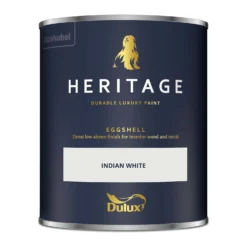 Dulux Heritage Eggshell Paint Indian White - 750ml 3 Dulux Heritage Eggshell Paint Indian White - 750ml -Sandtex Shop 12881950 9654843781278380