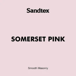 Sandtex® Ultra Smooth Masonry Paint Somerset Pink - 5L -Sandtex Shop 12886992 1464855755418329