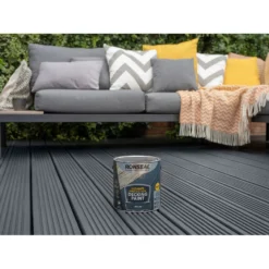 Ronseal Ultimate Protection Decking Paint Charcoal - 2.5L 2 Ronseal Ultimate Protection Decking Paint Charcoal - 2.5L -Sandtex Shop 12889258 6854942291354491