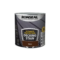 Ronseal Ultimate Protection Decking Stain Walnut - 2.5L -Sandtex Shop 12889269 8734949798956839