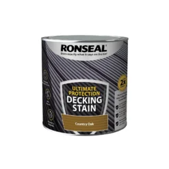 Ronseal Ultimate Protection Decking Stain Country Oak - 2.5L -Sandtex Shop 12889272 1744949798628690
