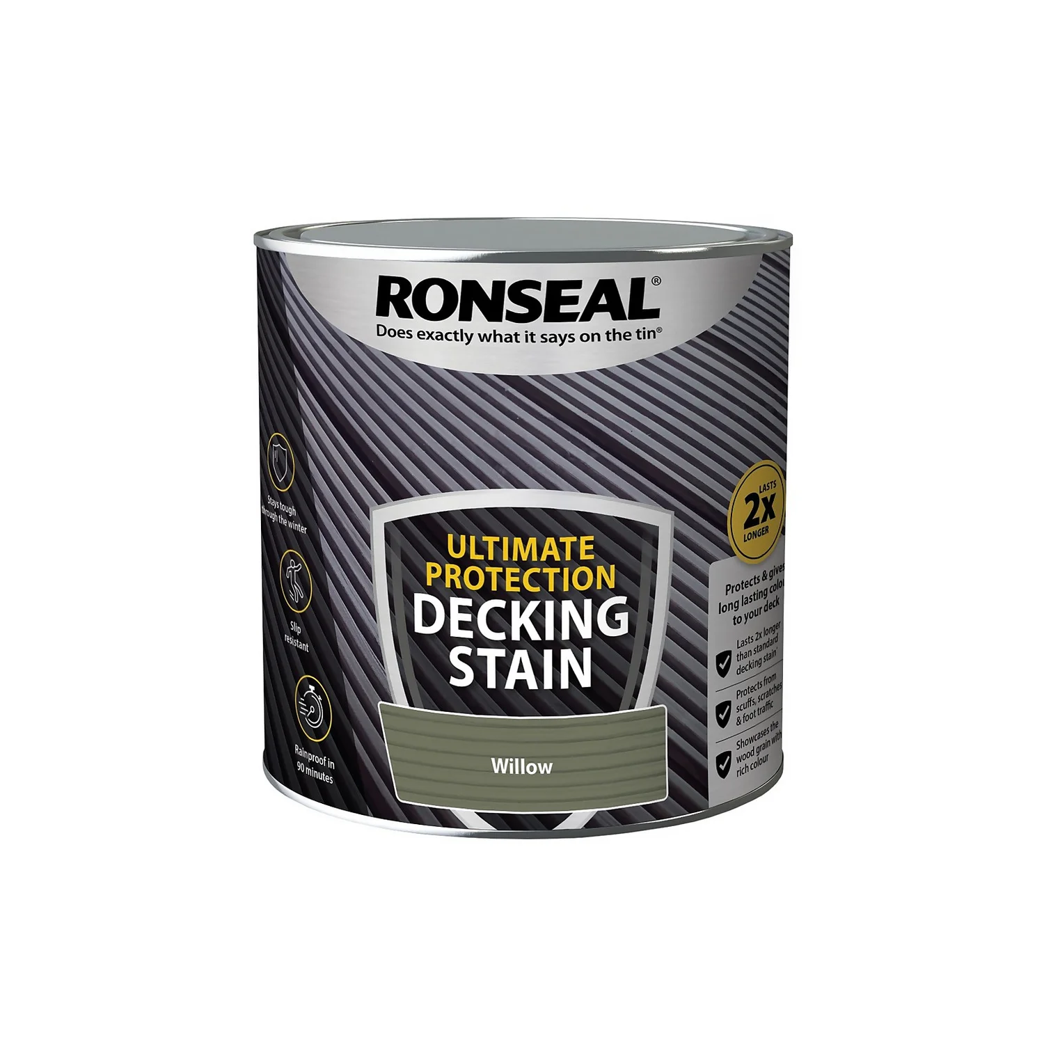 Ronseal Ultimate Protection Decking Stain Willow - 2.5L Ronseal Ultimate Protection Decking Stain Willow - 2.5L -Sandtex Shop 12893333 1124949798734692
