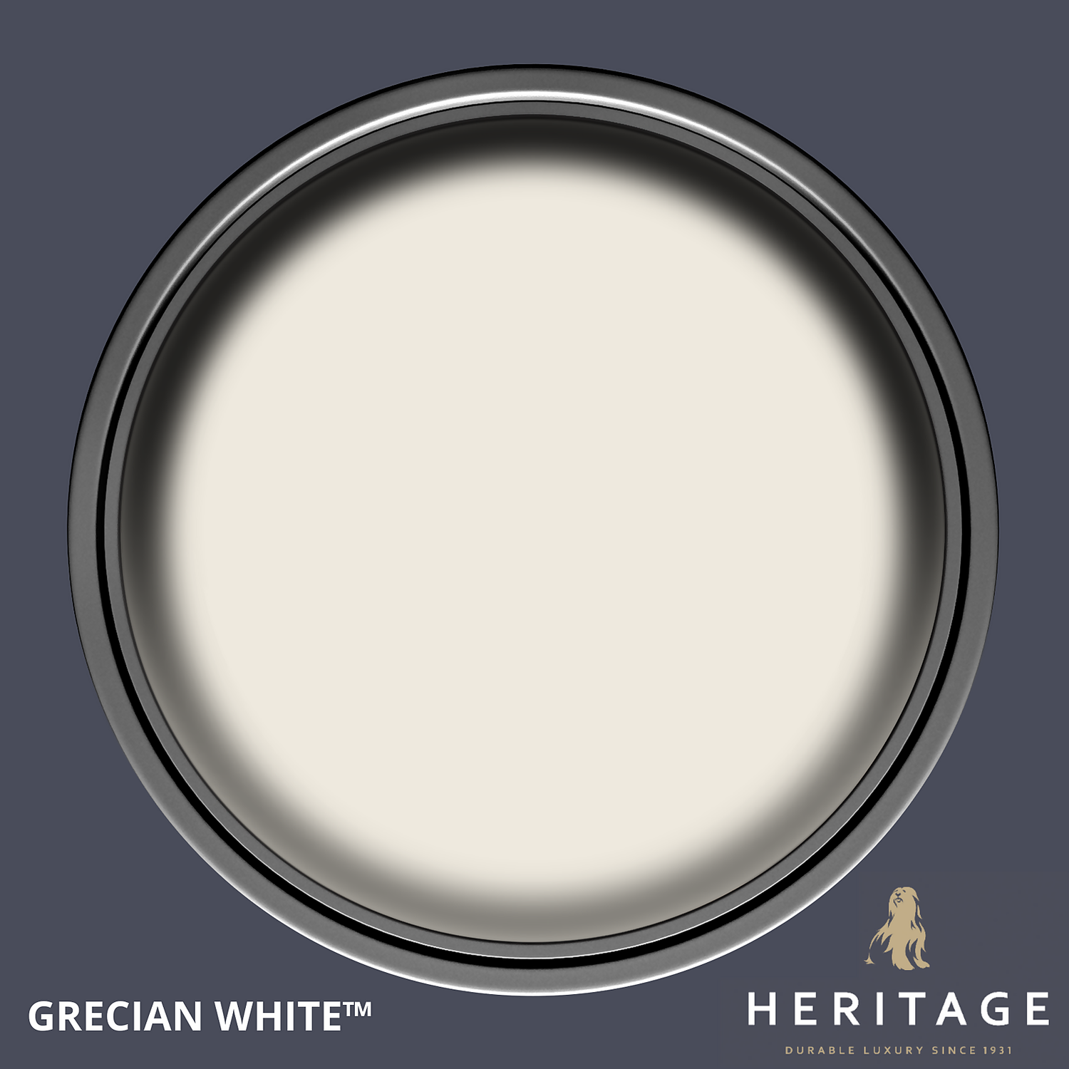 Dulux Heritage Eggshell Paint Grecian White - 750ml Dulux Heritage Eggshell Paint Grecian White - 750ml -Sandtex Shop 12898990 1414847625756048