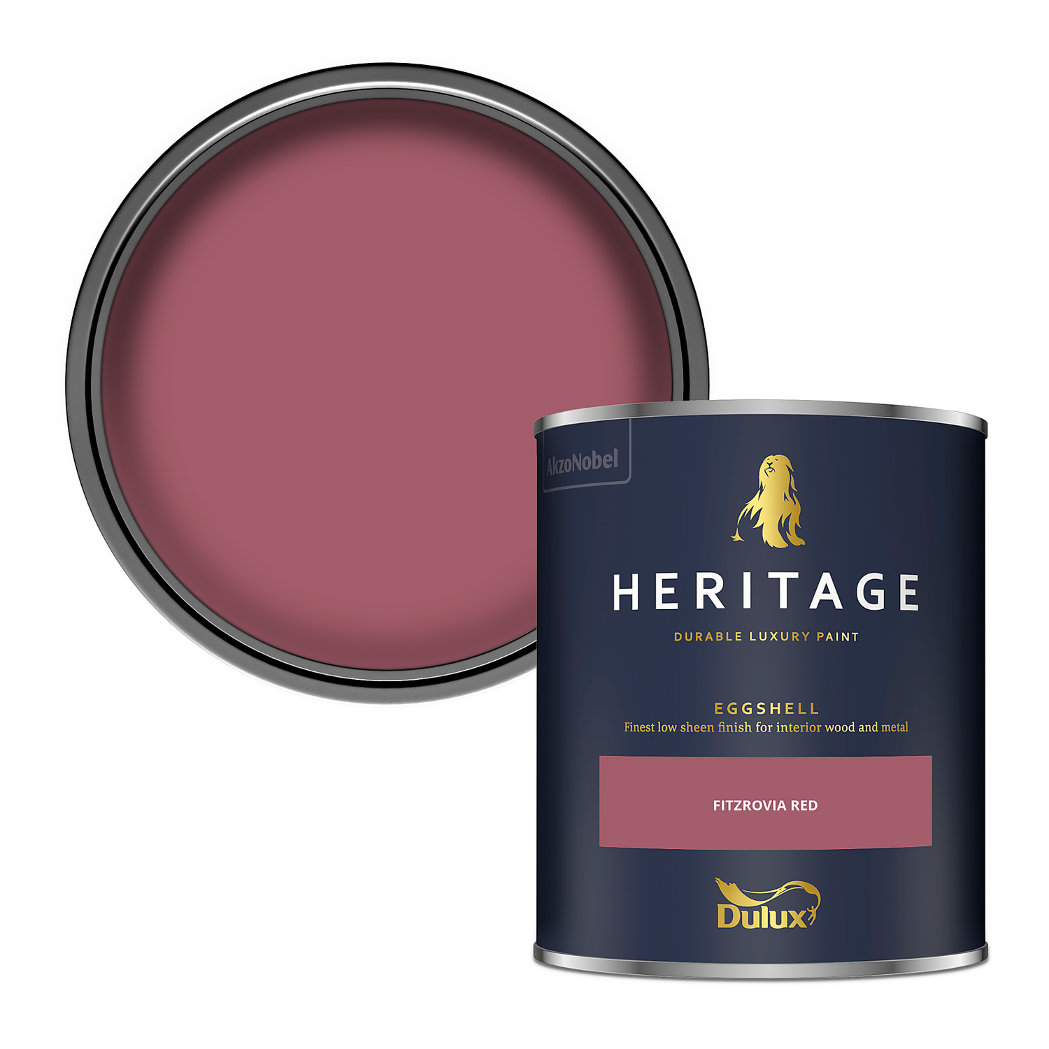 Dulux Heritage Eggshell Paint Fitzrovia Red - 750ml Dulux Heritage Eggshell Paint Fitzrovia Red - 750ml -Sandtex Shop 12899065 2394847650068045