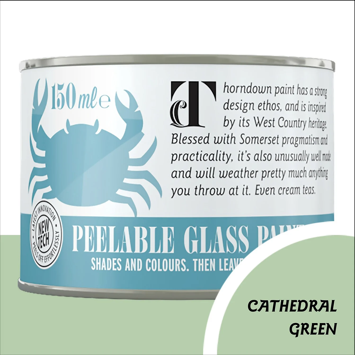 Thorndown Cathedral Green Peelable Glass Paint 150ml Thorndown Cathedral Green Peelable Glass Paint 150ml -Sandtex Shop 13301825 1434920581576439