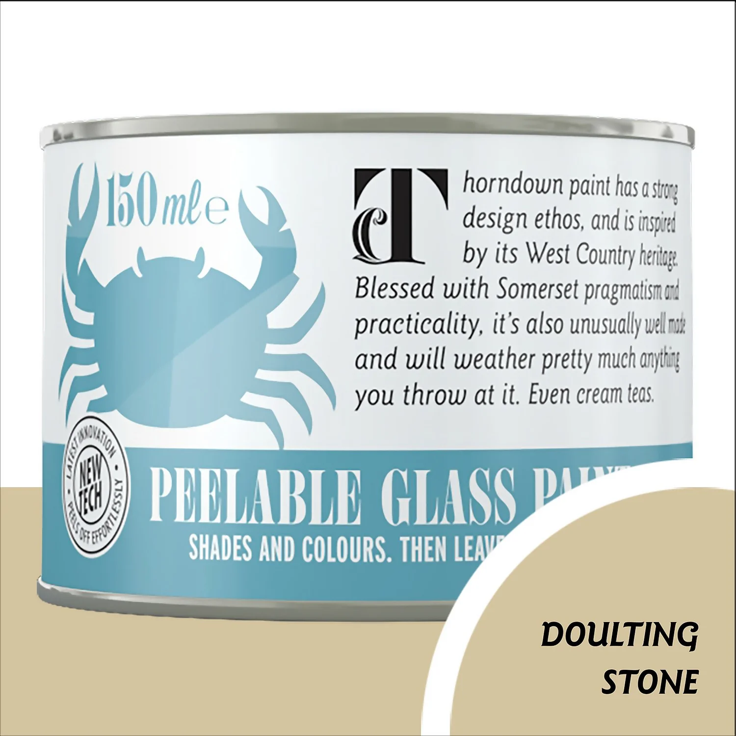 Thorndown Doulting Stone Peelable Glass Paint 150ml Thorndown Doulting Stone Peelable Glass Paint 150ml -Sandtex Shop 13301842 1054920589131918