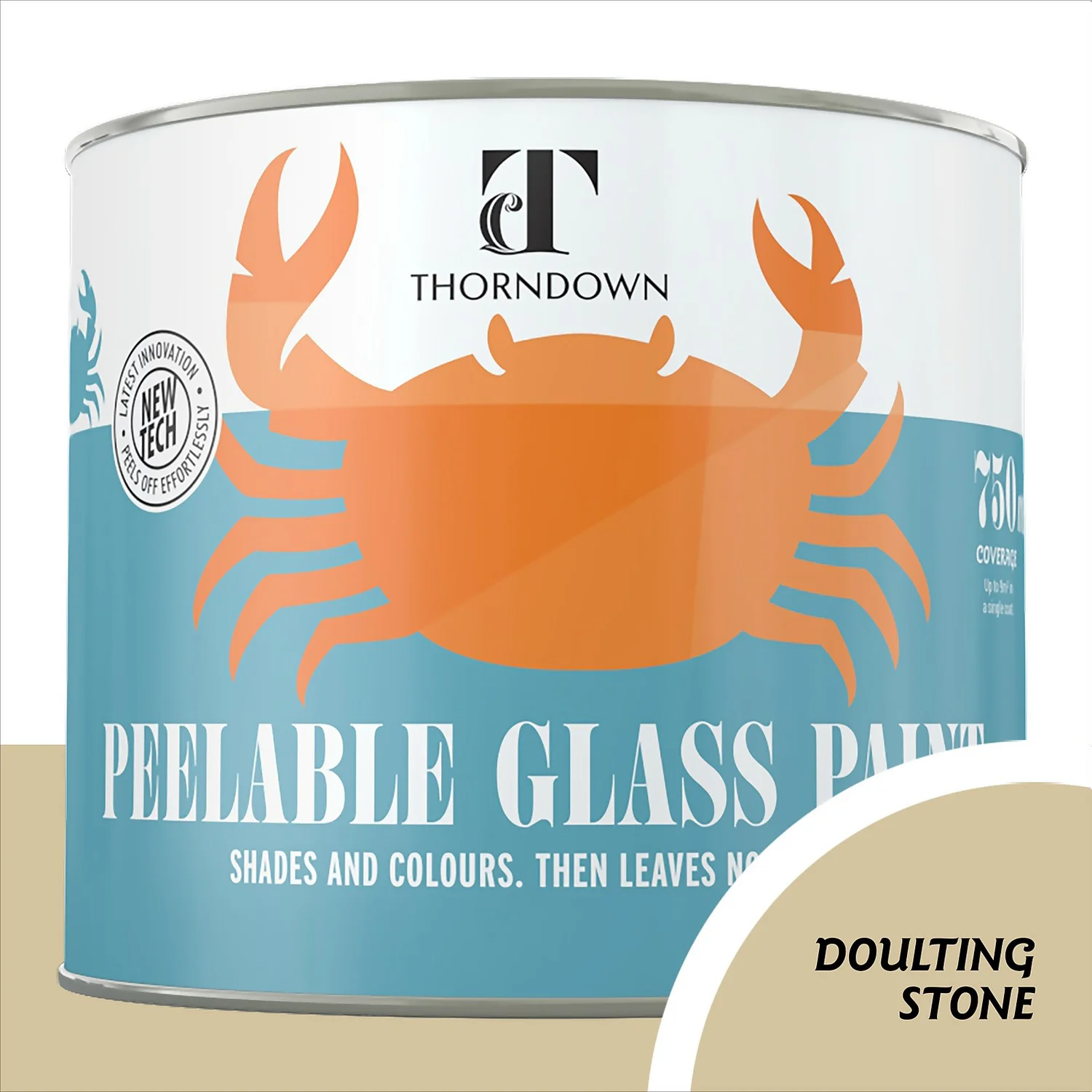Thorndown Doulting Stone Peelable Glass Paint 750ml Thorndown Doulting Stone Peelable Glass Paint 750ml -Sandtex Shop 13301847 1014920589499487