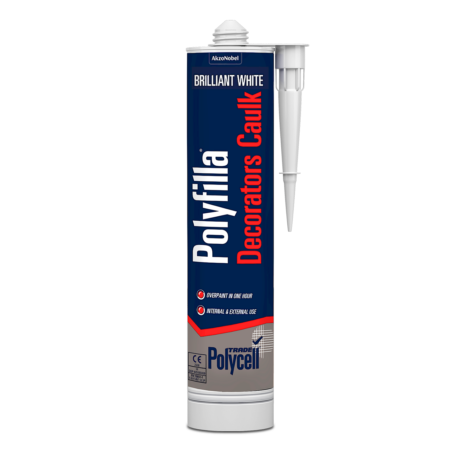 Polycell Trade Decorators Caulk Filler - Brilliant White - 290ML Polycell Trade Decorators Caulk Filler - Brilliant White - 290ML -Sandtex Shop 13307863 1014900867564101