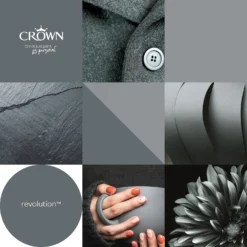 Crown Matt Emulsion Paint Revolution - 2.5L -Sandtex Shop 13807033 1574964058439062