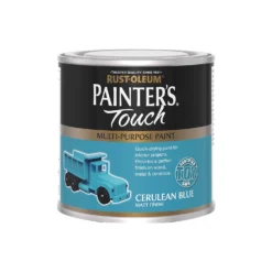 Rust-Oleum Painters Touch Matt Paint Cerulean Blue - 250ml -Sandtex Shop 14606442 1865053507161141