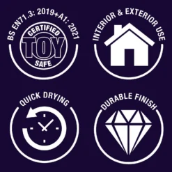 Rust-Oleum Metallic Paint Copper - 250ml 4 Rust-Oleum Metallic Paint Copper - 250ml -Sandtex Shop 14606446 2735053515954570