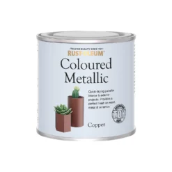 Rust-Oleum Metallic Paint Copper - 250ml 3 Rust-Oleum Metallic Paint Copper - 250ml -Sandtex Shop 14606446 5365053515922362