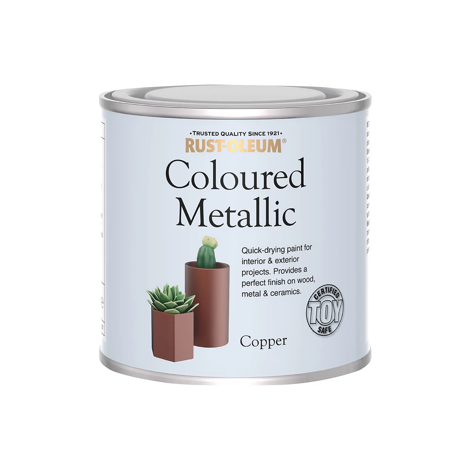 Rust-Oleum Metallic Paint Copper - 250ml Rust-Oleum Metallic Paint Copper - 250ml -Sandtex Shop 14606446 5365053515922362