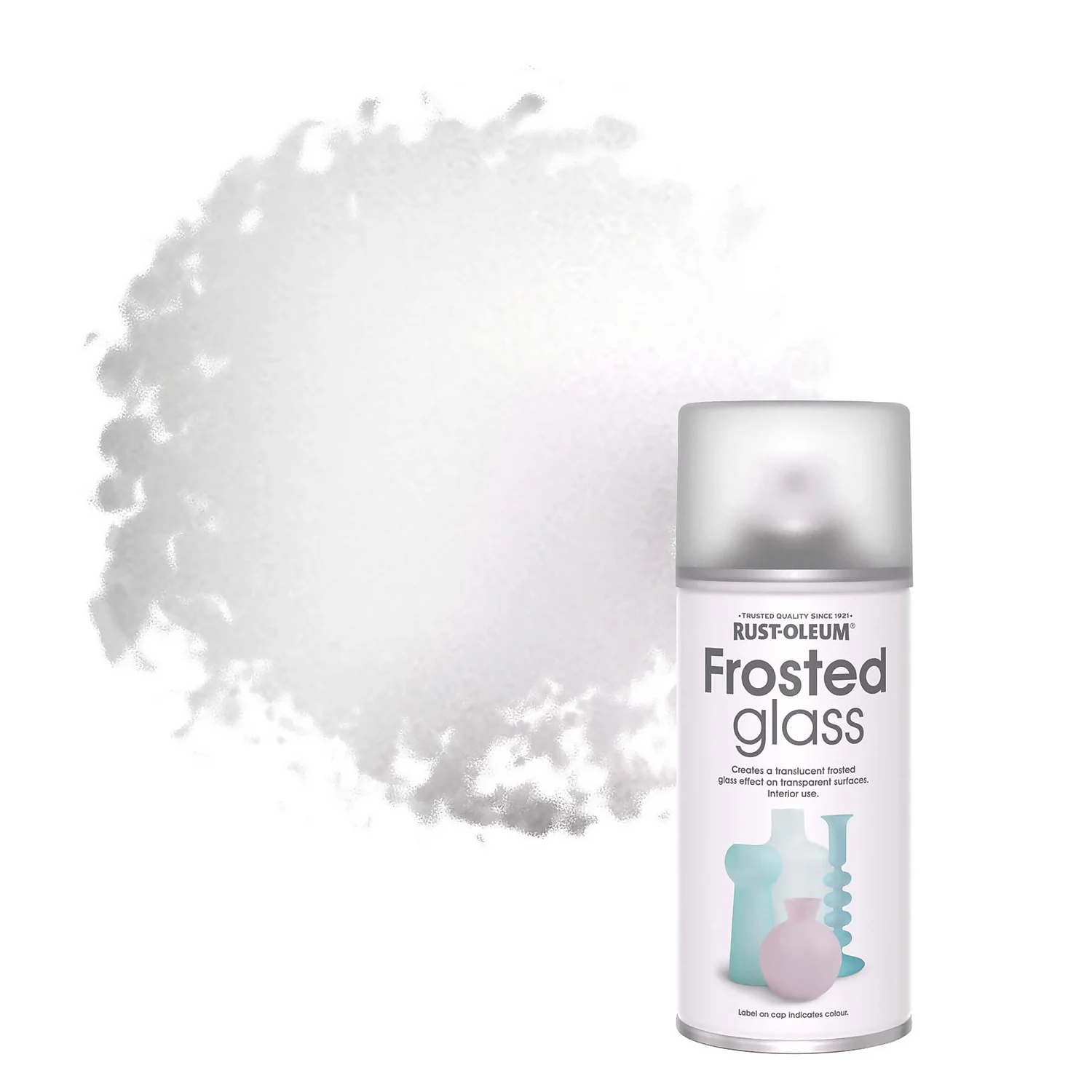 Rust-Oleum Frosted Glass Spray Paint White - 150ml Rust-Oleum Frosted Glass Spray Paint White - 150ml -Sandtex Shop 14606465 1425053487025015