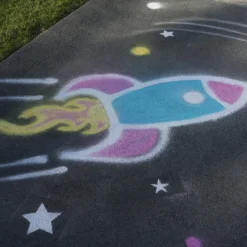 Rust-Oleum Spray Chalk Paint Yellow - 150ml -Sandtex Shop 14606473 5455053506284013