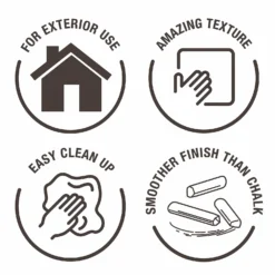 Rust-Oleum Spray Chalk Paint Yellow - 150ml -Sandtex Shop 14606473 8925053506213027