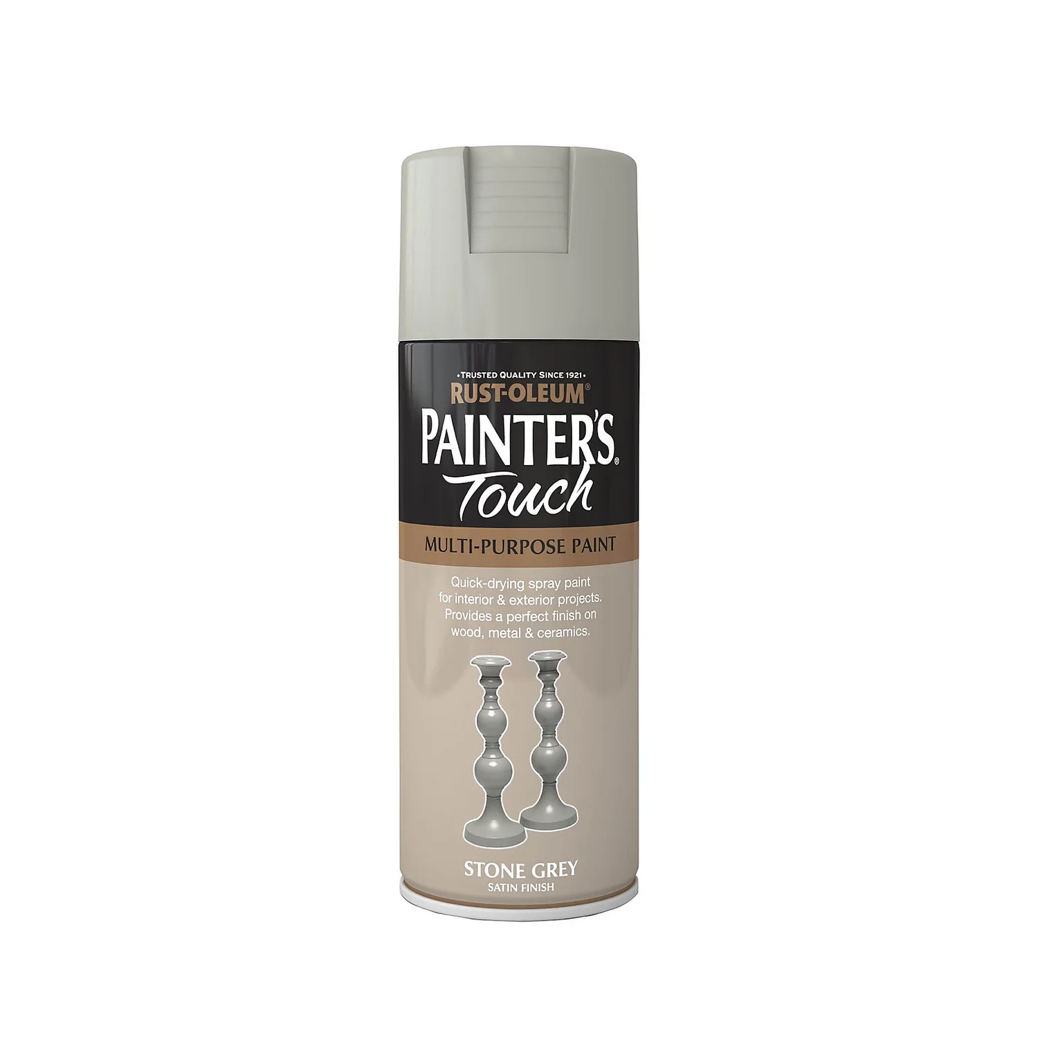Rust-Oleum Painters Touch Paint Stone Grey - 400ml Rust-Oleum Painters Touch Paint Stone Grey - 400ml -Sandtex Shop 14606477 7335053507136982