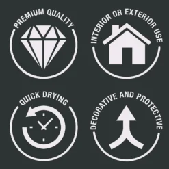 Rust-Oleum Painters Touch Paint Stone Grey - 400ml 4 Rust-Oleum Painters Touch Paint Stone Grey - 400ml -Sandtex Shop 14606477 7375053507175832