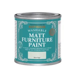 Rust-Oleum Matt Furniture Paint Silver Sage - 125ml -Sandtex Shop 14606496 1305053509334077