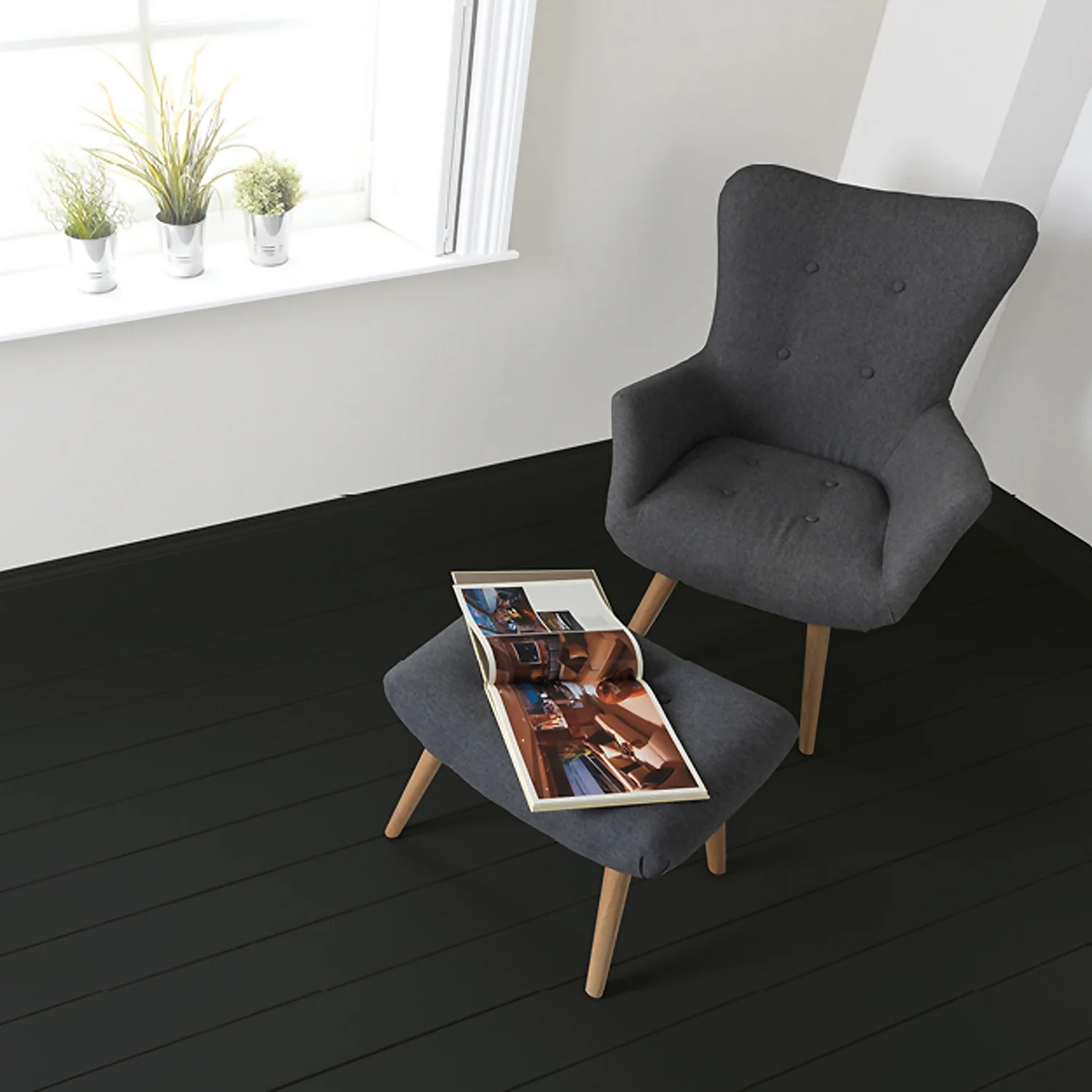 Rust-Oleum Chalky Floor Paint Black Sand - 2.5L Rust-Oleum Chalky Floor Paint Black Sand - 2.5L -Sandtex Shop 14606519 1265053487150580